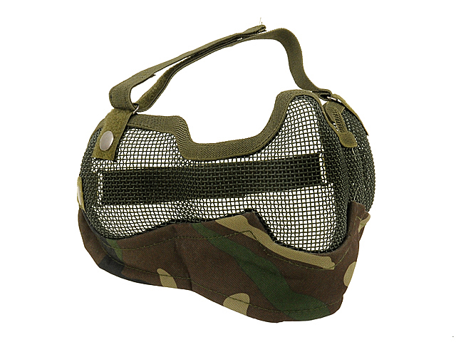 Big steel protective mask V.2 - Woodland [WOSPORT]