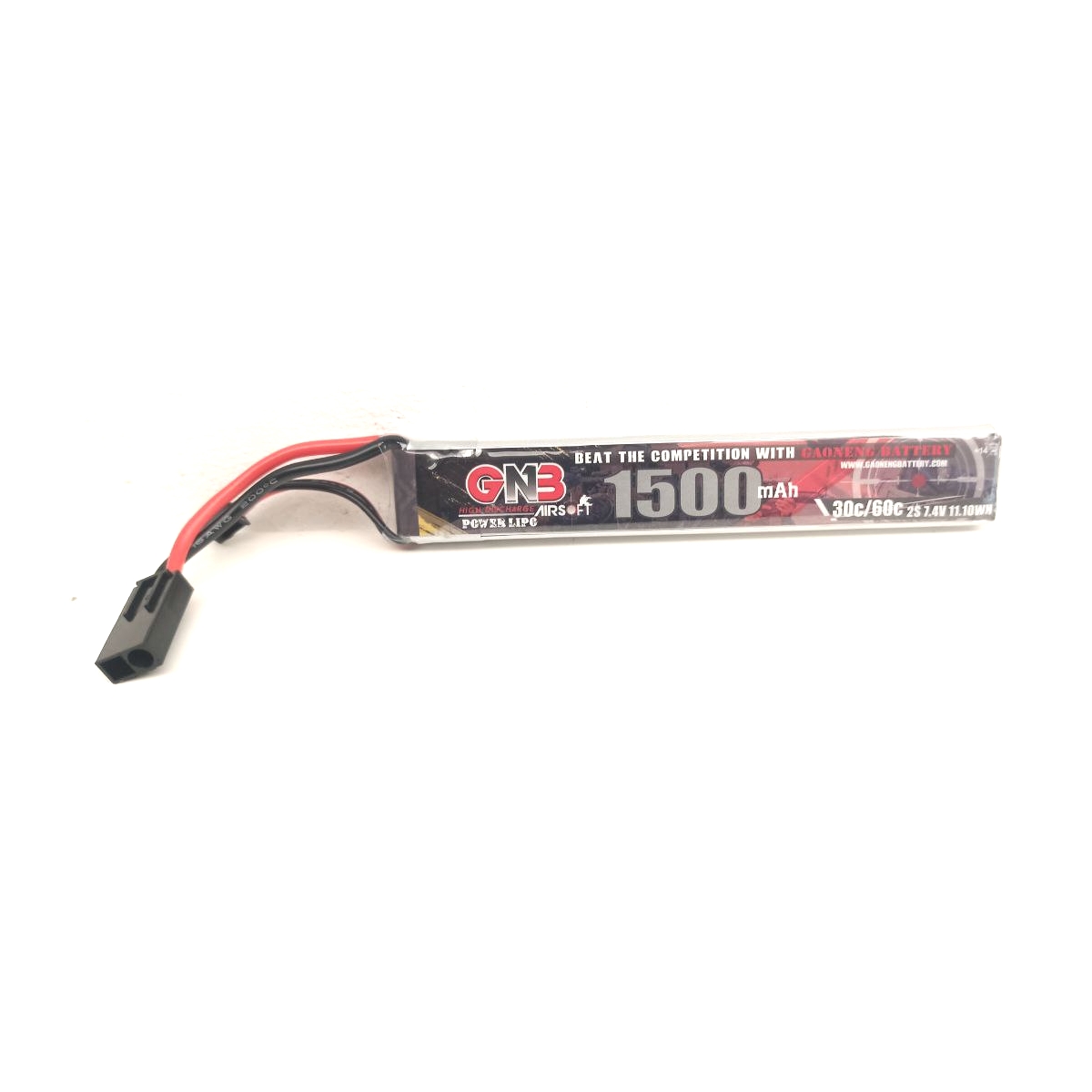 Stick-Type 1500MAH 2S 30/60C LIPO (J-TAC GAONENG)