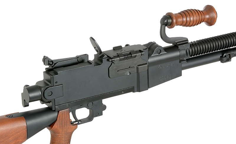 Japan Type 96 MG, max 0,5J AEG, Echtholz, optimierte Drosselung