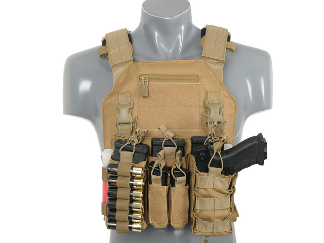Buckle Up Multi-Mission Front-Panel - Coyote [8FIELDS]