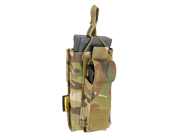 5.56/9mm Open Top Single Magazine Combo Pouch - Multicam [EM]