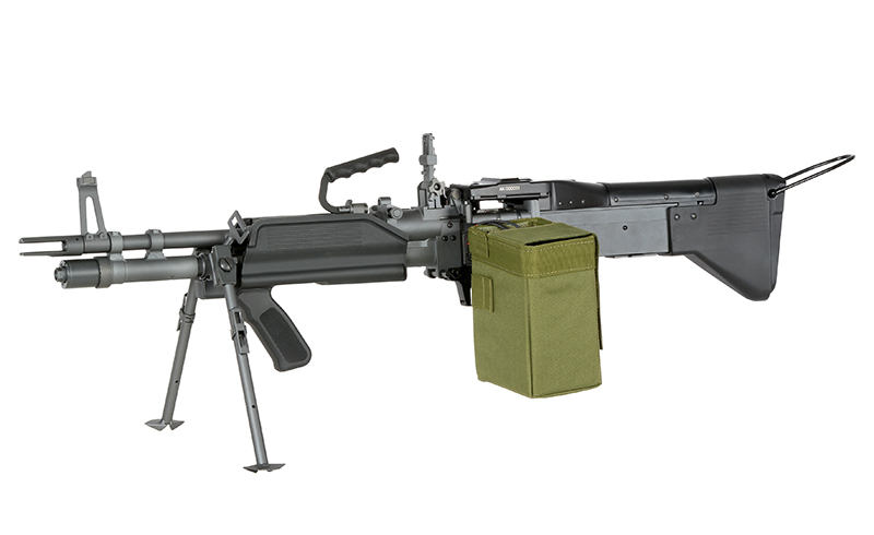 MK43 Mod0 Navy Seals LMG max. 0,5J AEG, optimierte Drosselung