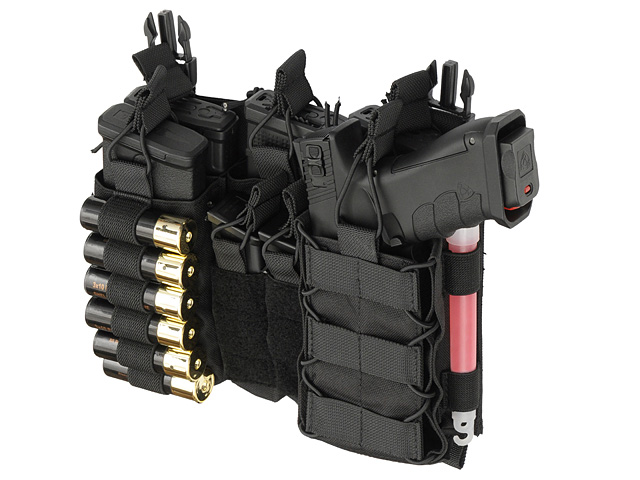 Buckle Up Multi-Mission Front-Panel - Black [8FIELDS]