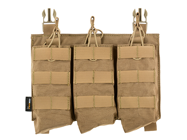 Buckle Up Triple AK47/AKM Pouch Panel - CB