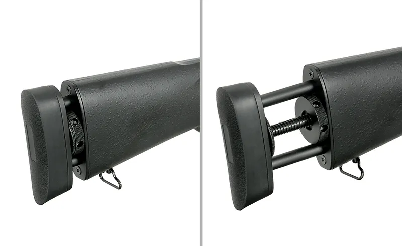 CM.702A-U Upgrade Sniper/federdruckgewehr, Schwarz