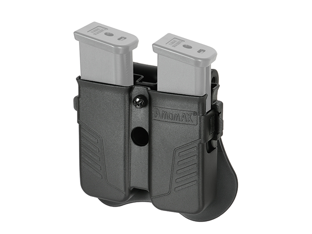 Amomax Per-fit polymer pouch for pistols magazines - Black [Amomax]