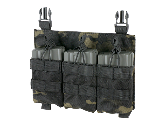 Buckle Up Triple SR25/AR-10/M14/SCAR-H Pouch Panel - MB