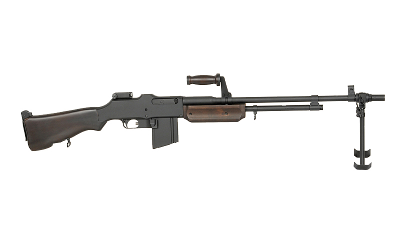 M1918 BAR LMG max.0,5J AEG, optimierte Drosselung