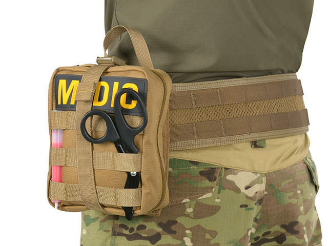 Large Rip-Off Medical Pouch - Olive [8FIELDS]