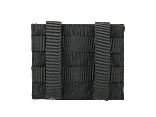 Elastic Triple Pistol Magazine Pouch - Black