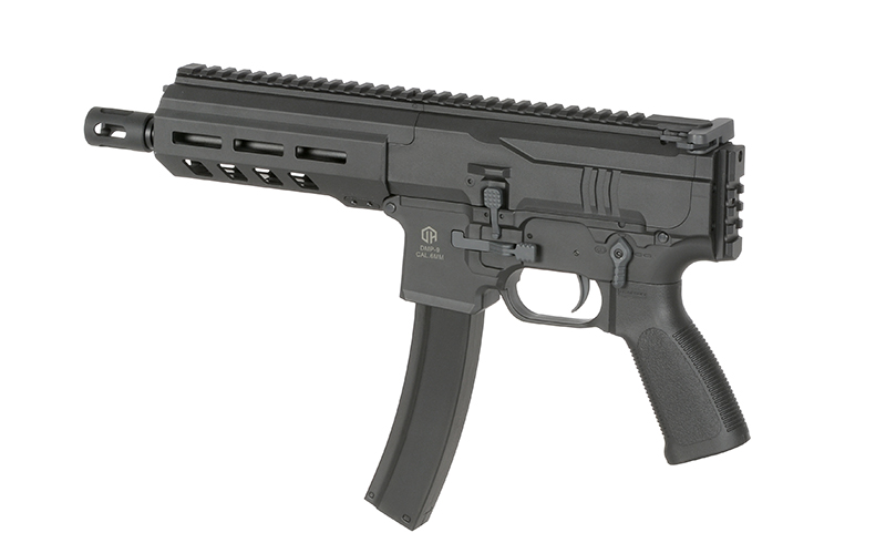 DMP-9 0,5J AEG mit Bluetooth Eshooter ETU, normale Drosselung