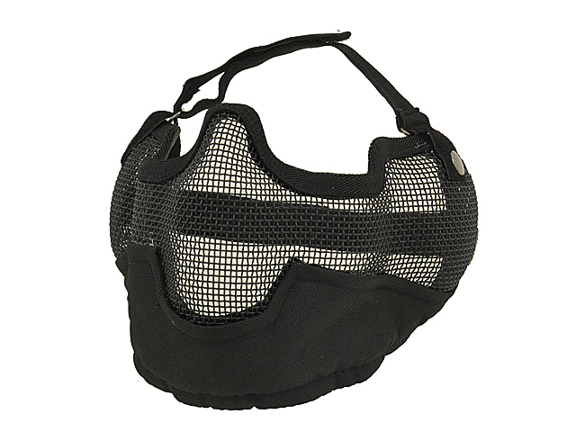 Big steel protective mask V.2 - Black [WOSPORT]