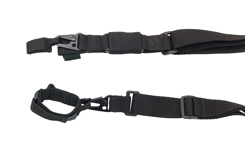Cotton gun sling for MP5/G3/M4 series - black [8FIELDS]