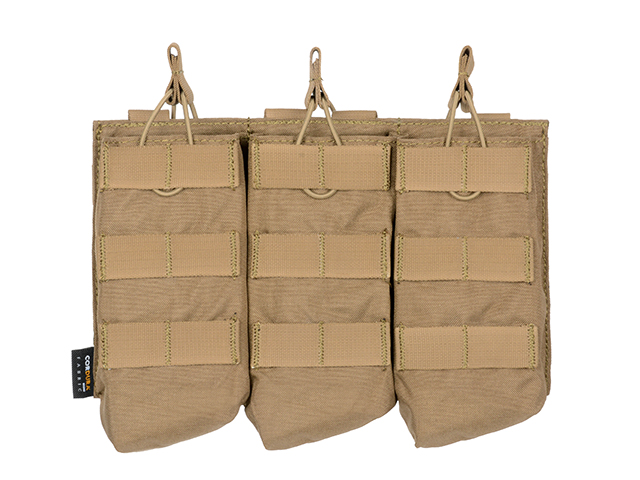 Open Top Triple 7.62x39 AK Mag Pouch - CB