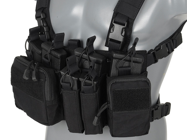 Buckle Up Recce/Sniper Chest Rig - Black [8FIELDS PREMIUM]