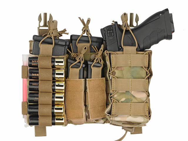 Buckle Up Multi-Mission Front-Panel - Multicamo [8FIELDS]