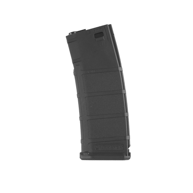 120rds 'DMAG' AR Midcap Magazin, Polymer, Schwarz