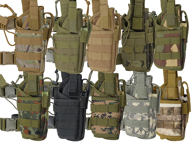 2-Ways Carrying Type Tactical Drop Leg Holster - MT [8FIELDS]