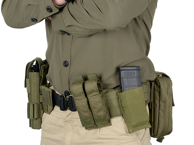 Belt Mounted MOLLE Panel - Coyote [8FIELDS]