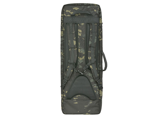 90cm Rifle Bag TRAVEL with Buckle Up Front Panel - Multicam Black [8FIELDS]