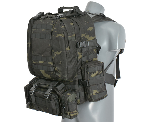 3-DAY ASSAULT PACK -  Multicam Black [8FIELDS]