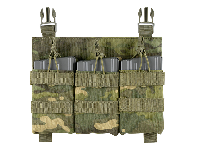Buckle Up Triple SR25/AR-10/M14/SCAR-H Pouch Panel - MT