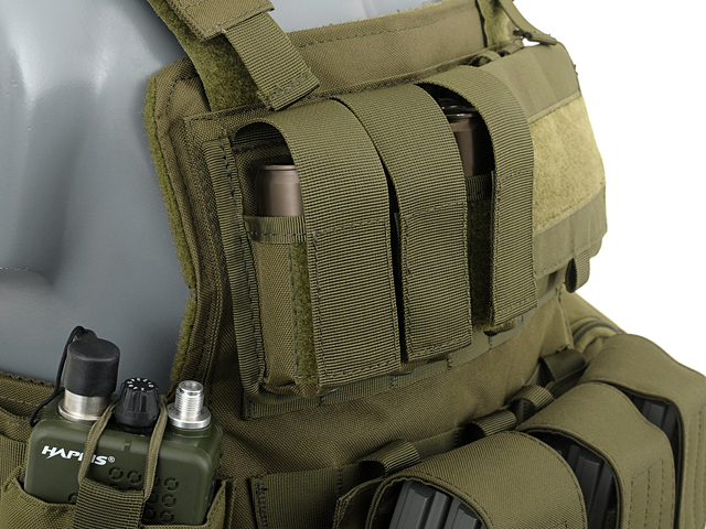Triple 40MM Grenade Pouch - Olive [8FIELDS] - Restposten
