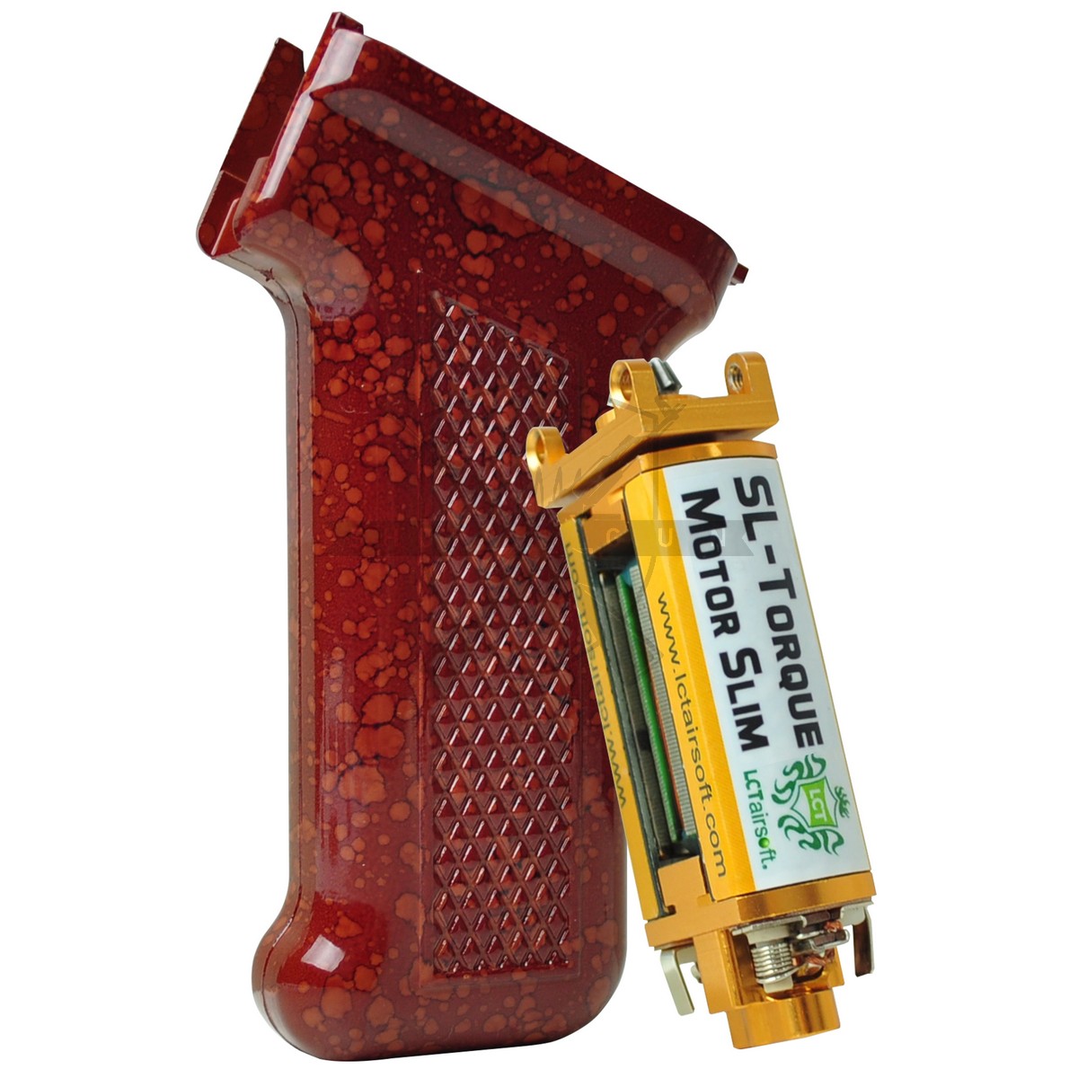 LCT AK Slim Pistolgrip (Bakelite) inkl. Slim High Torque Motor