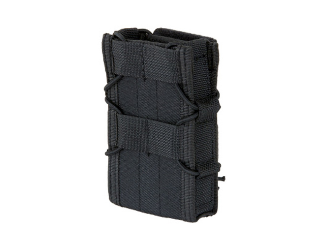 Belt-Mounted Versatile rifle magazine pouch - Black