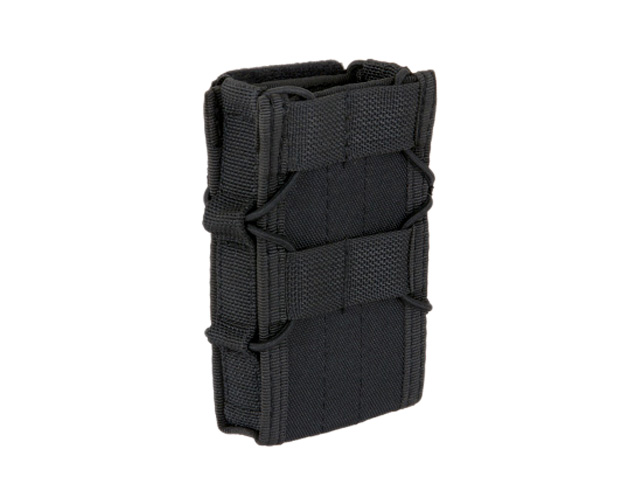 Belt-Mounted Versatile rifle magazine pouch - Black