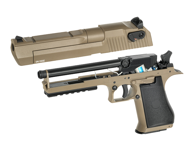 CYMA CM.121S AEP 'DEAGLE', TAN, S-Line mit JEFFTRON Mosfet MICRO