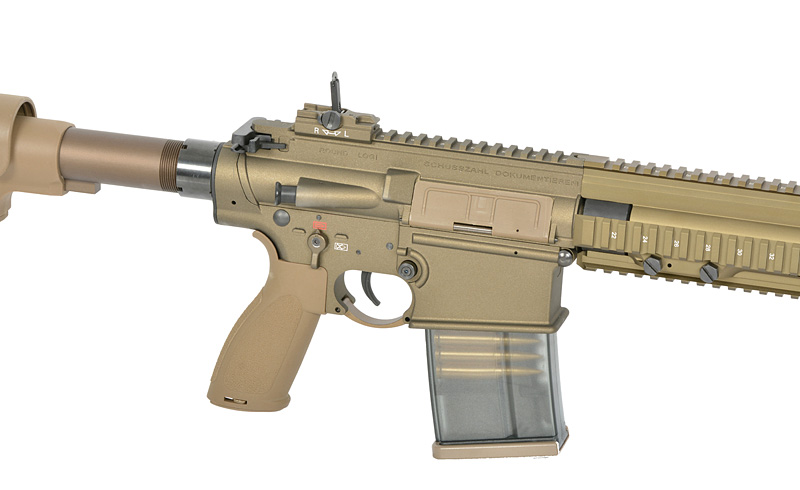 EC-204 DMR S-AEG mit Eshooter ETU, Grün/Braun