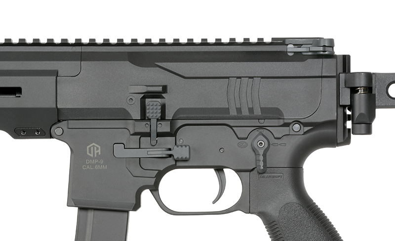 DMP-9 0,5J AEG mit Bluetooth Eshooter ETU, normale Drosselung