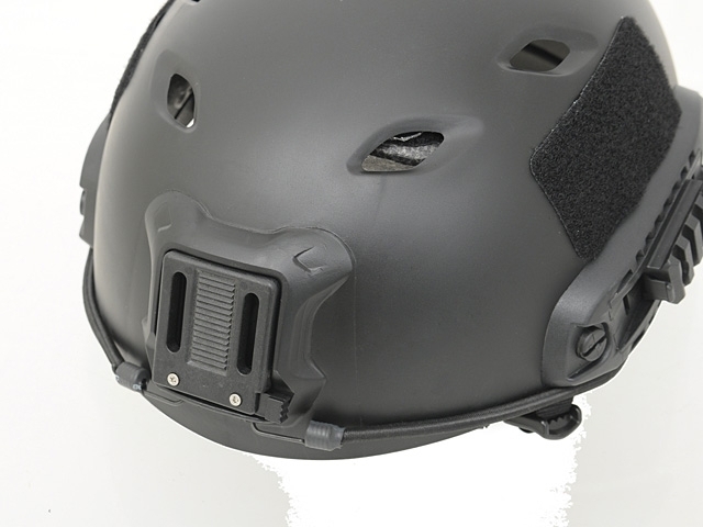 FAST BJ Helmet Replica with quick adjustment - Black [EM]