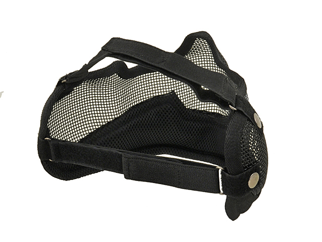 Big steel protective mask V.2 - Black [WOSPORT]