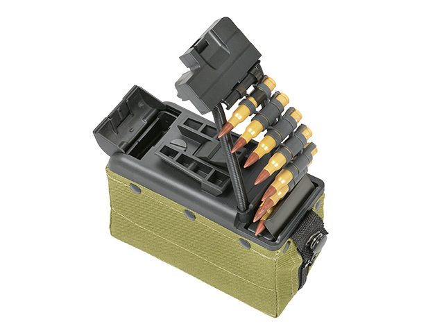 2000rds Electrisches Boxmagazin für 'T8 MK46'  von BattleAxe, Oliv