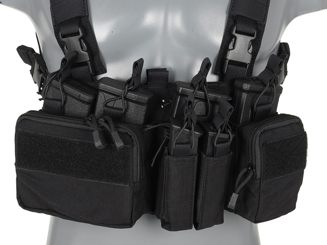 Buckle Up Recce/Sniper Chest Rig - Black [8FIELDS PREMIUM]