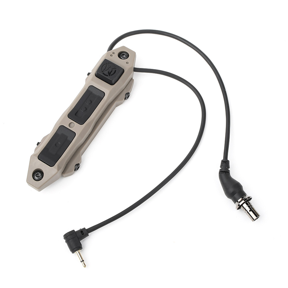 Kabelschalter mit 3 Tasten SF-Stecker und 2,5mm TAN