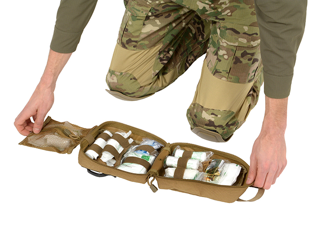 Large Rip-Off Medical Pouch - Olive [8FIELDS]