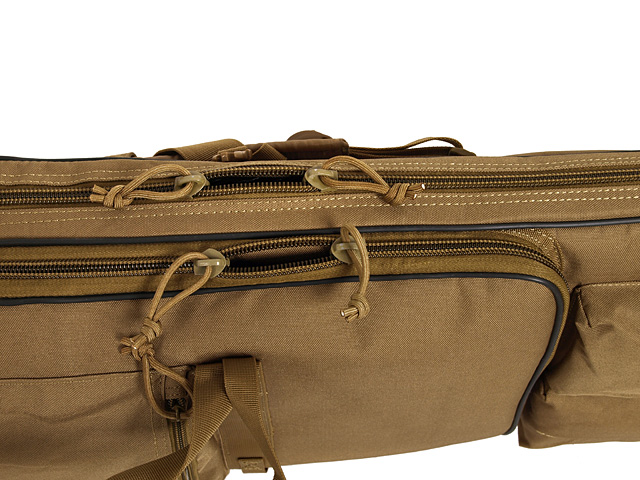 47 inches double rifle gun case - black [8FIELDS] - Restposten