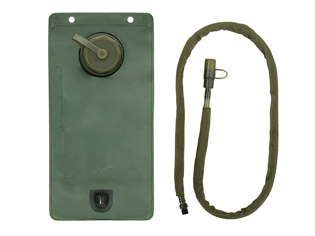 2 Litre Hydration Reservoir Bladder - Olive [8FIELDS]