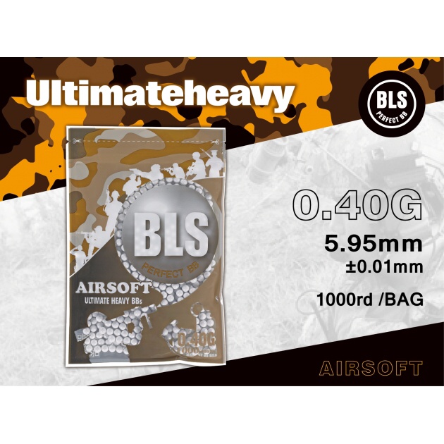 0,40G - BLS BIO BB'S 1000 Schuss, weiß