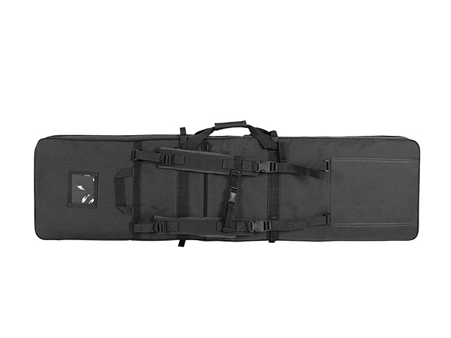47 inches double rifle gun case - black [8FIELDS] - Restposten